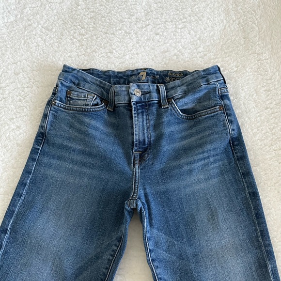 7 For All Mankind Ankle Skinny Jean - Picture 2 of 4